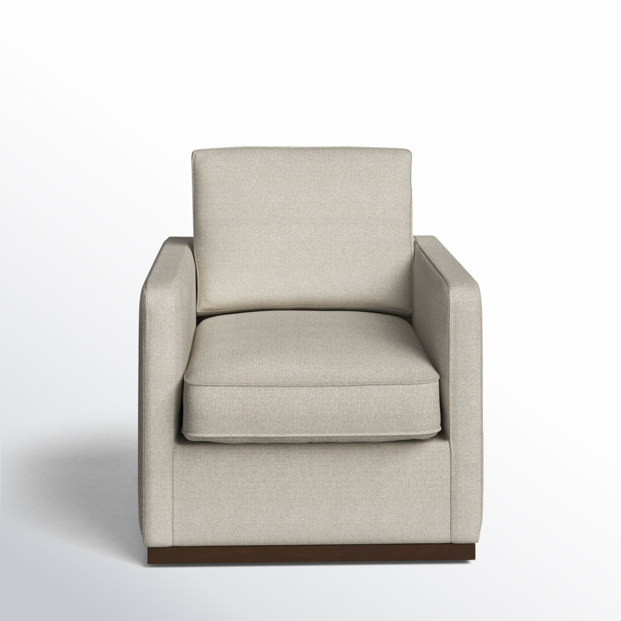 Bobbi Upholstered Swivel Armchair